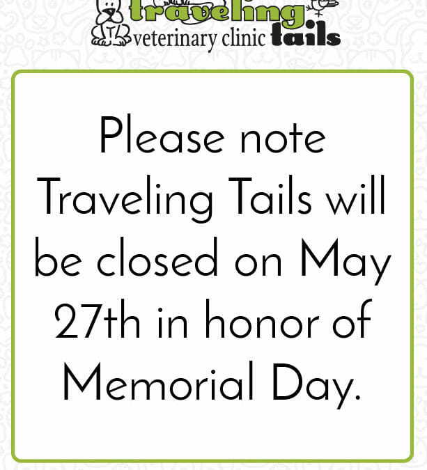 Closed During Memorial Day